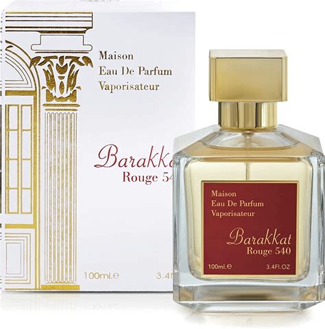 perfume arabe dupe de baccarat rouge 540